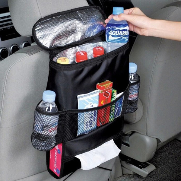 Automobiles Seat Covers Auto Back Seat Organizer Bags Car Insulated Food Storage Bags Organization Car styling Accessories