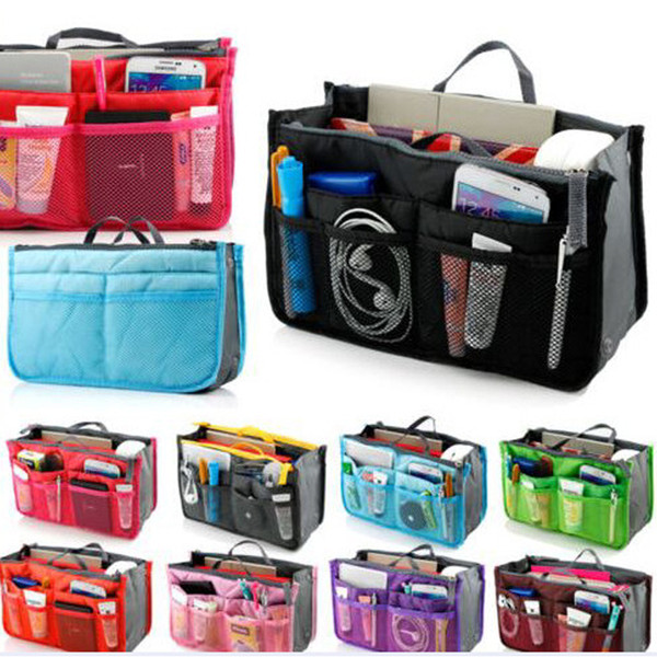 Universal Tidy Bag Cosmetic bag Organizer Pouch Tote Sundry Bag Home Storage Bags Travel Makeup Insert Handbag