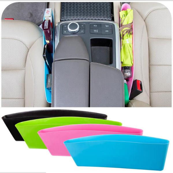 Storage Box Seat Pocket Catcher Plastic large cracks compressible car seat Car trash debris glove box Caught debris Bag Oraganizer