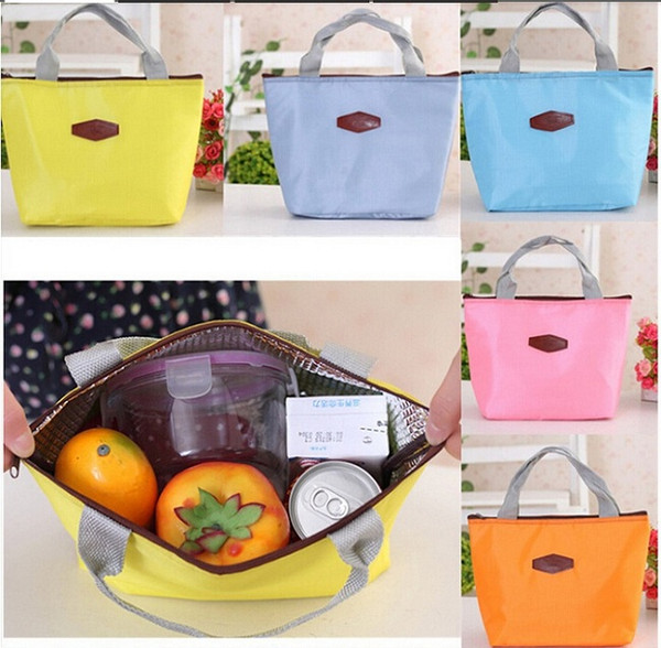 Fashion Thermal Cooler Insulated Waterproof Lunch Carry Storage Picnic Food Waterproof Travel Tote Bag