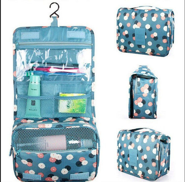 Portable Hanging Toiletry Bag Travel Organizer Cosmetic Bag for Women Makeup or Men Shaving Kit with Hanging Hook for vacation