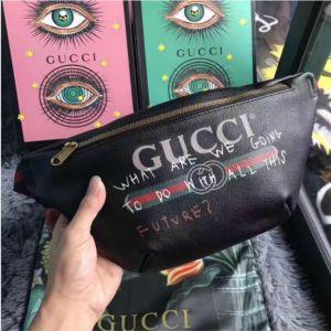 Women waist bag famous brand belt bag women fanny pack designer women waist pack pouch small graffiti belly bags new style 86658