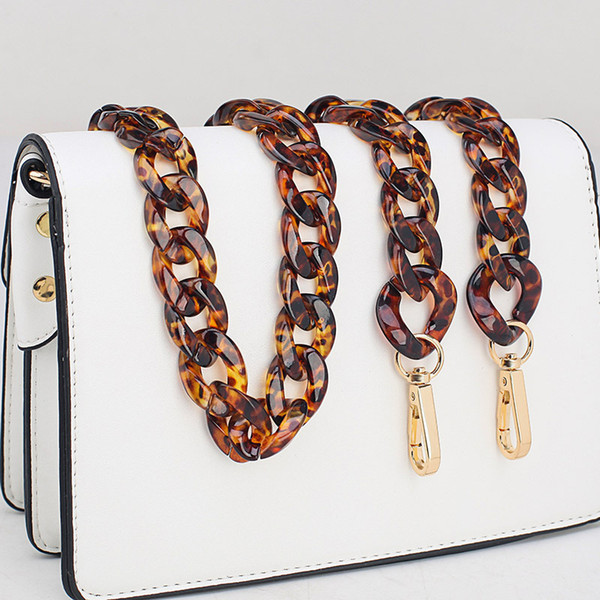 New chain cross-body one shoulder strap for handbag fashion metal bag chain belt ladies luggage accessories