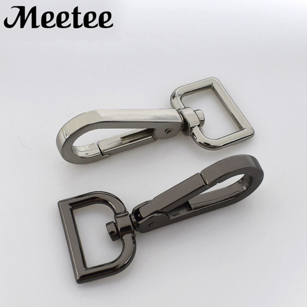 Meetee Metal Buckles Hanger Lobster Clasps Twist Trigger Clips Snap Hook For Handbag DIY Craft Luggage Hardware Accessories