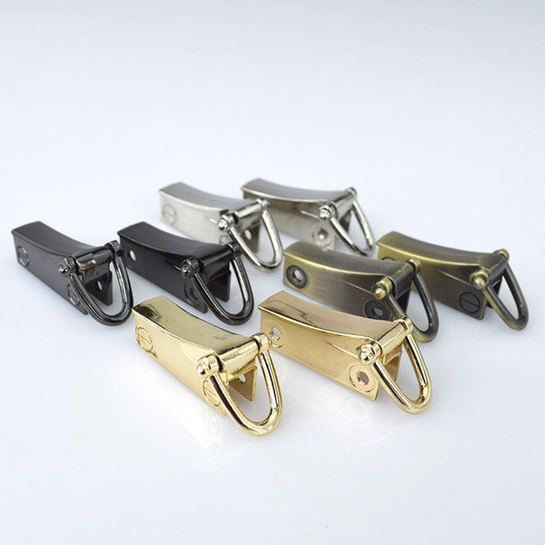 Meetee wholesale faster Handbag Strap Side Clip Metal Buckles Bag Chain Connector Clasp Snap Hooks DIY Accessories F1-25