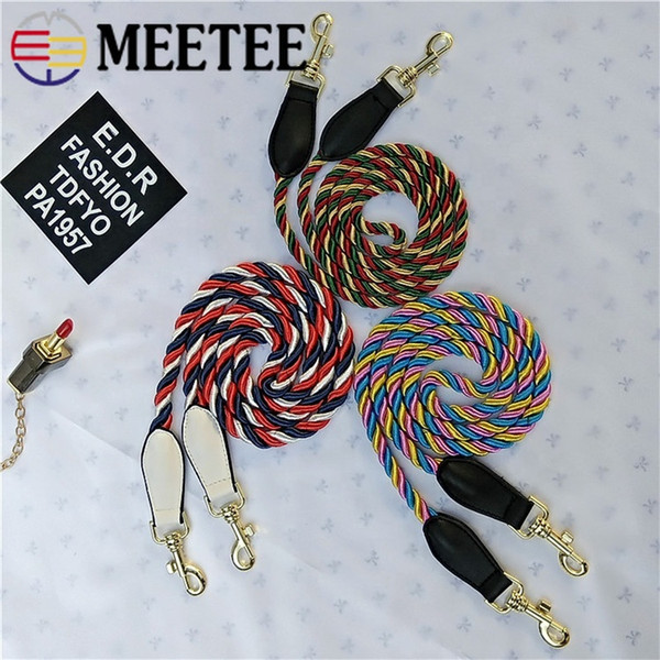 Meetee 120cm Rope Chains For Handbag Narrow Shoulder Strap Bag Crossbody One Shoulder Belt Luggage Parts Accessories