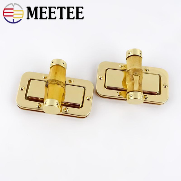 Meetee Metal Turn Lock Snap For Handbag Women Bag Twist Lock Clasps Closure Luggage Hardware Accessories