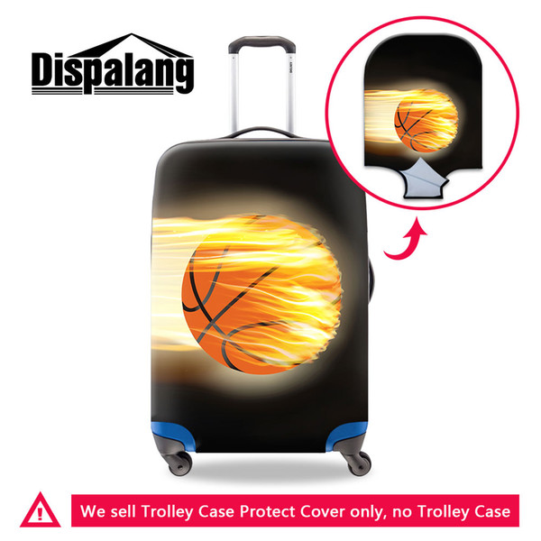 Branded Luggage Cover at Lowest Price Hottest Luggage Suitcase Cover for Travelling Print Basketball Pattern on Travel Bags for Women men