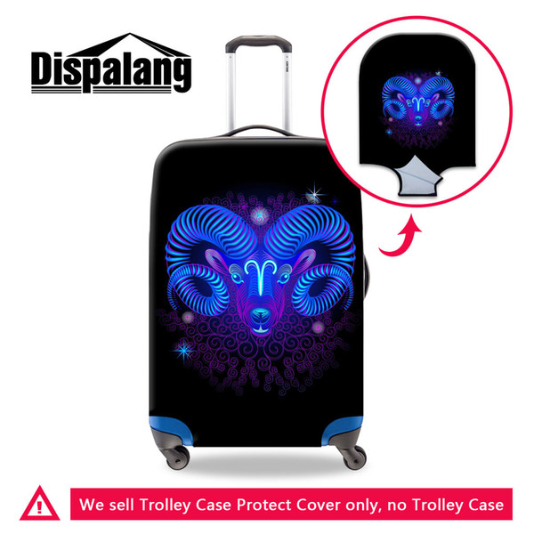 Constellation Print Small/Mideum/Large Lady Suitcase Protective Cover Elastic Case Protectors Girl Luggage Accessories