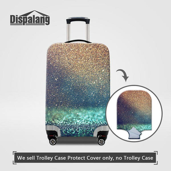 Universe Space Print Case For A Suitcase Galaxy Sands Cool Elastic Dust Women Travel Bag Luggage Protective Covers For 18-30 Inch Wholesale