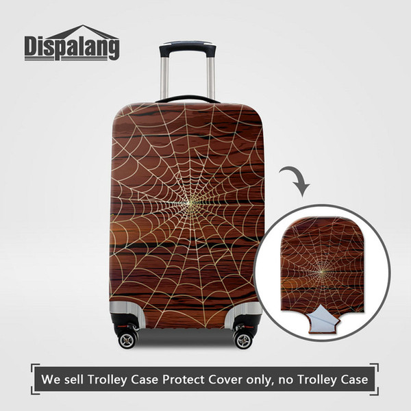 Spider Printing Traveling Luggage Protector Cover Anti-dust Thick Elastic Covers Case For A Suitcase Apply To 18-30 Trunk Travel Accessorie