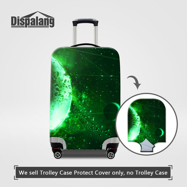 Women's Fashion Portable Elastic Travel Luggage Protective Cover For 18-30 Inch Suitcase Galaxy Stars Design Anti-Dust Rain Covers Wholesale