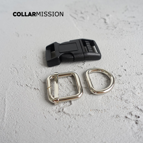 Retailing (release buckle+metal adjust buckle+D ring/set) plastic safety quick release buckle 20mm webbing sewing diy accessory