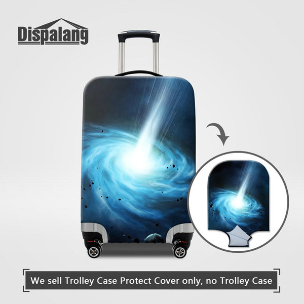 Lighting Paisley Travel Luggage Protector Covers 3D Galaxy Men Fashion Elastic Waterproof Dust Cover For Trunk Case Women Baggage Bags Cases