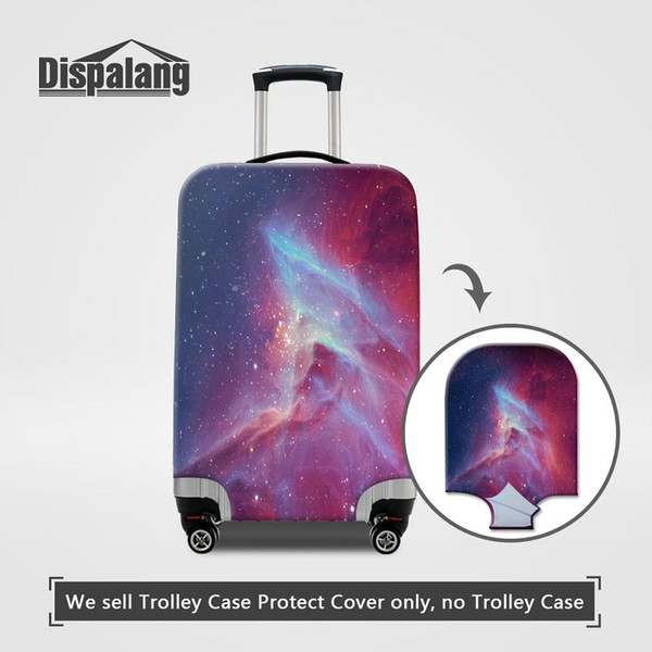 Nebula Universe Space Case For A Suitcase Cool Elastic Dust Women Travel Bag Luggage Protective Covers For 18-30 Inch Suitcase Protect Cover