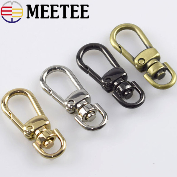 Clasp Lobster Dog Collar Swivel Trigger Clips Snap Hook8mm Leather Belt Bag Chain Strap Metal Buckles DIY Handbag Accessory