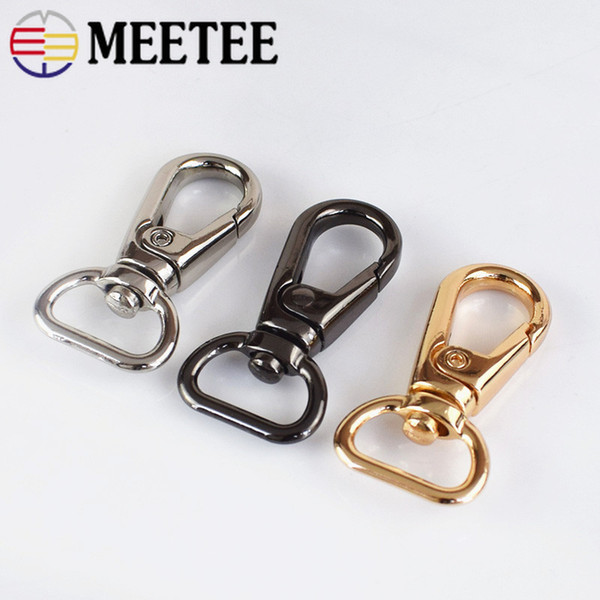 Handbag Metal Buckle Dog Collar Webbing Buckles Hanger Lobster Clasps Swivel Trigger Clips Snap Hook DIY Accessories BF103