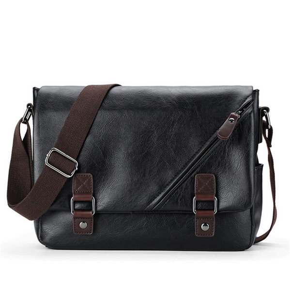 Leather Bag Men Bolso Hombre Bolsa Masculina