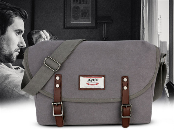 Men Canvas Business Briefcase Office Travel Messenger Large Tote Women's Computer Work Bag Business Trip File Package Laptop Bag