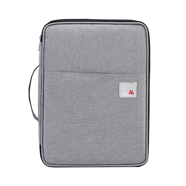 Multi-functional A4 Document Bags Filing Pouch Portable Waterproof Oxford Cloth Organized Tote For Notebooks Pens Computer Stuff