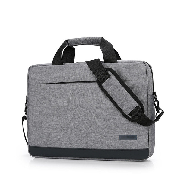 High Quality Laptop Briefcases Unisex Solid Waterproof Shoulder Bag Bussiness Men & Women Notebook Bags for 14