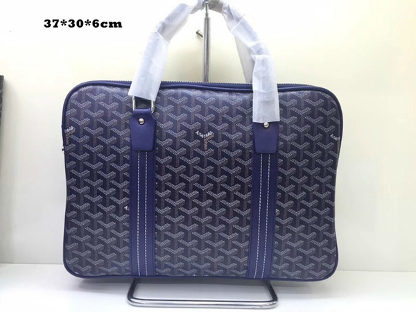 Summer new men's and women's briefcases exquisite workmanship style Soft Bagsio