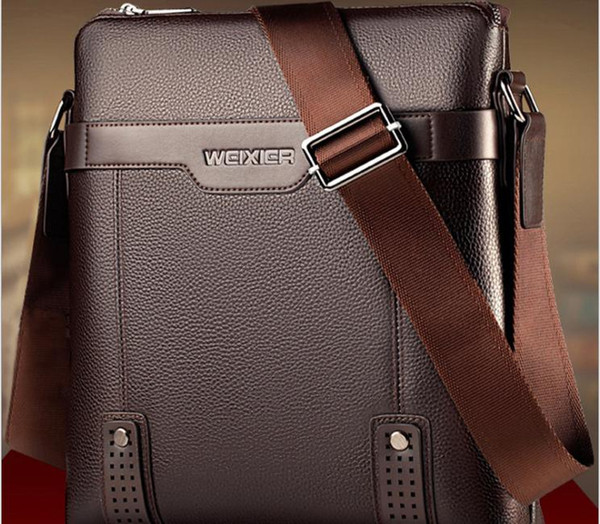 2019 New men's shoulder bag business leather Messenger bag vertica briefcase 150368067