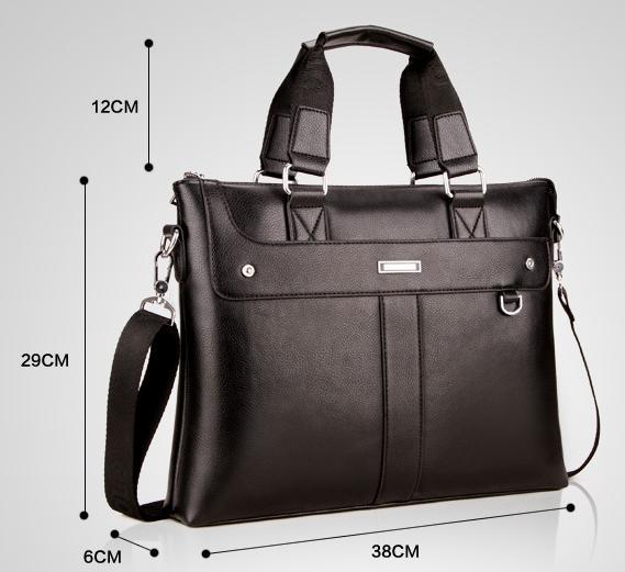 Wholesale Business Casual Men's Bag Shoulder Diagonal Tote Computer Briefcase 9926