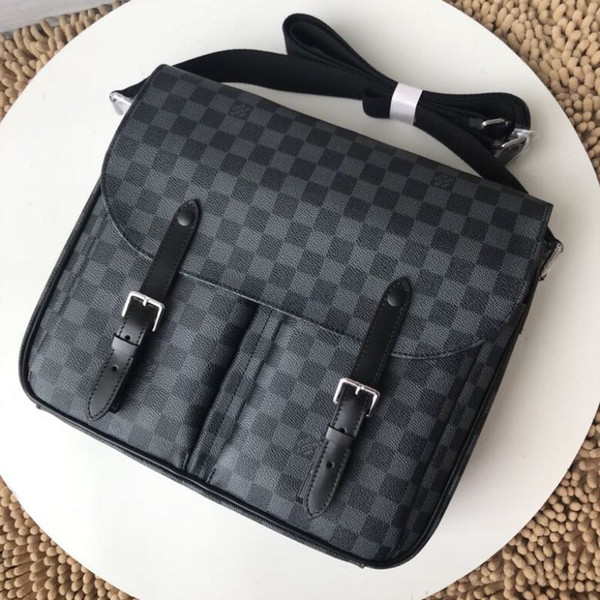 New Formal Casual Office Men Bags Handbag Black Briefcase Laptop Shoulder Bag Messenger Bag Male for Men Bags Business Briefcase