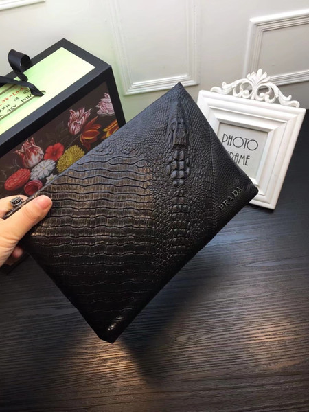 New High Quality Handbags Men Bags Fashion Briefcases Totes Men Briefcases Casual Crocodile Handbag Classic Bags