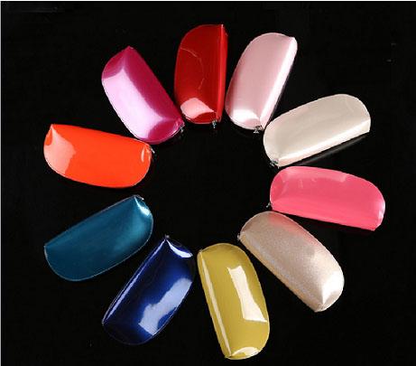 10pcs 2017 new arrival Cosmetic Makeup Toiletry patent PU Wash Bag Holder Pouch Travel accessory Set Kit purse handbag storage shell case