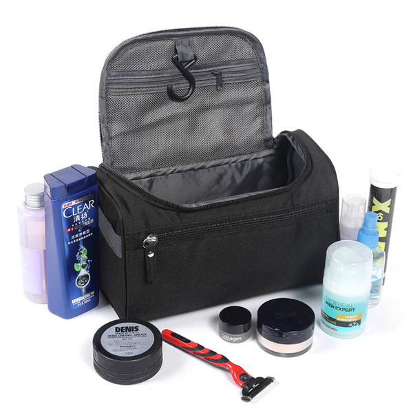 New Women and men Large Waterproof Nylon Travel Makeup Cosmetic Carrying Bag Organizer Travel Case Necessaries Wash Toiletry Pouch