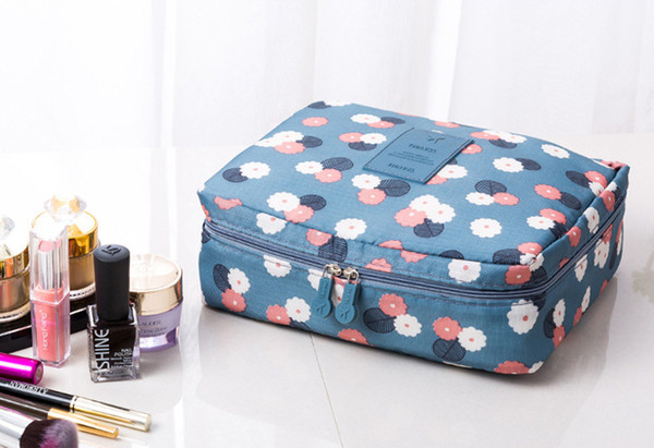 New arrival Hot travel cosmetic bag Multifunction women toiletries organizer makeup bags waterproof female storage make up Cases