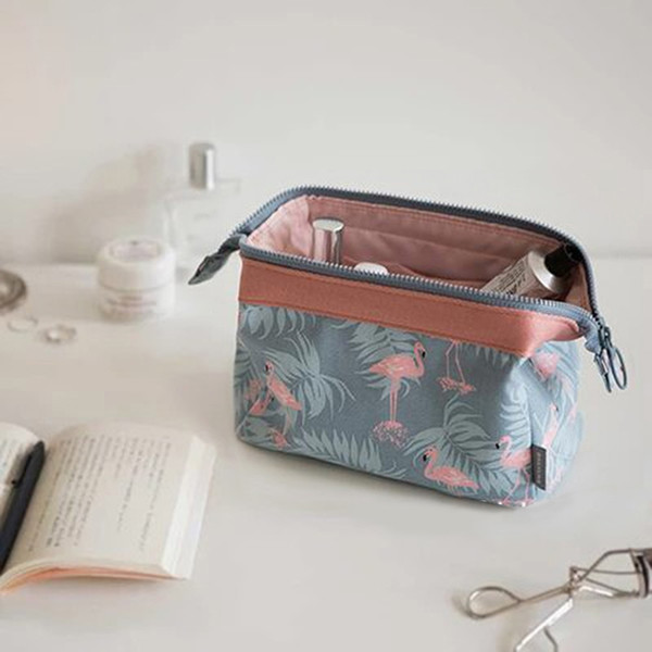 Travel Multi-function Wash Bag Flamingo Cosmetic Bag Sundries Storage Bag