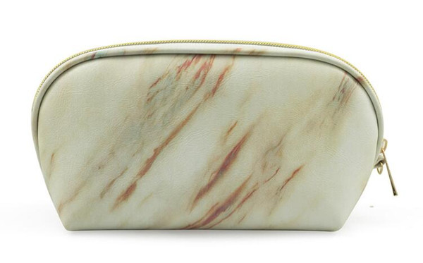 HUAPIN marble pattern creative cosmetic bag custom lOGO Korean version of the storage bag