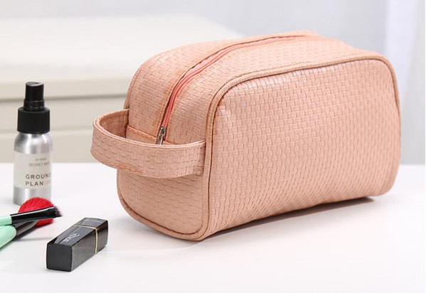 HUAPIN new simple solid color storage bag luxury multi-function travel waterproof wash bag