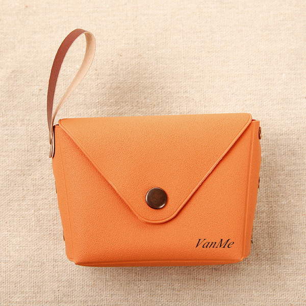 2017huapin fall orange wrist lady makeup bag