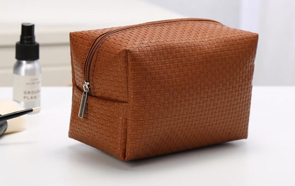 HUAPIN solid color home dustproof storage bag luxury cosmetic bag