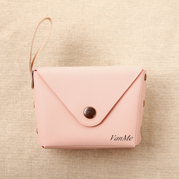 2017huapin autumn pink wrist lady makeup bag