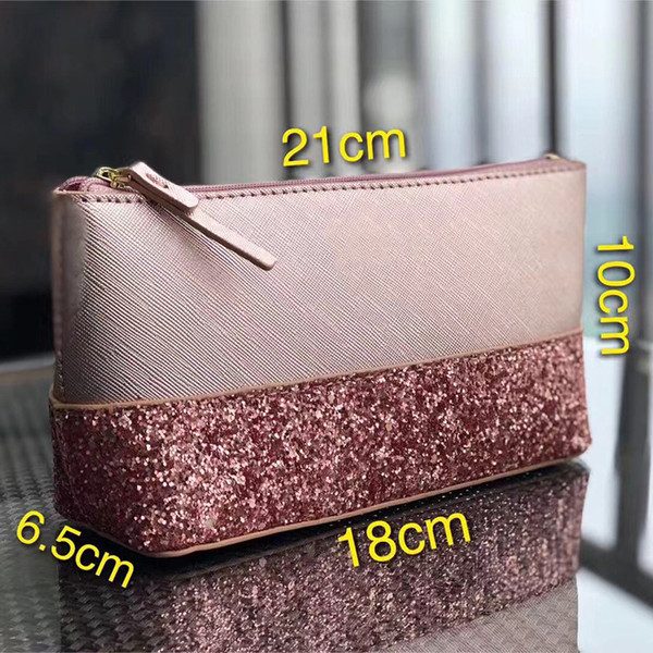 pink sugao Makeup bag designer cosmetic bag make up toiletry travel clutch purse with Kletter print 2022new style high quality coin purse