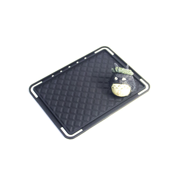 Fashion brand beauty C silica gel skid anti-resistance black cup mat luxury office car tea cup designer coaster boutique VIP gift wholesale