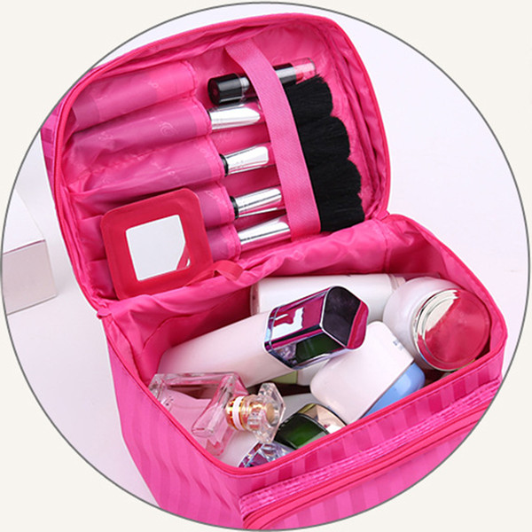 84 pcs Women's Multifunctional Waterproof Travel Cosmetic Bag Large Waterproof Makeup bag Travel Mobile Women's Zipper Portable Toilet Bag