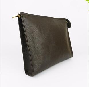 New Travel Toiletry Pouch 26 cm Protection Makeup Clutch Women Genuine Leather Waterproof 19 cm Cosmetic Bags For Women + Dust Bag