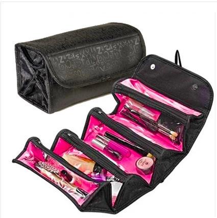 2 Colors Dual Bag In Bag Women Insert Handbag Organizer Purse Makeup Case Storage Liner Bag Tidy Travel Insert Large Capacity Storage Bags