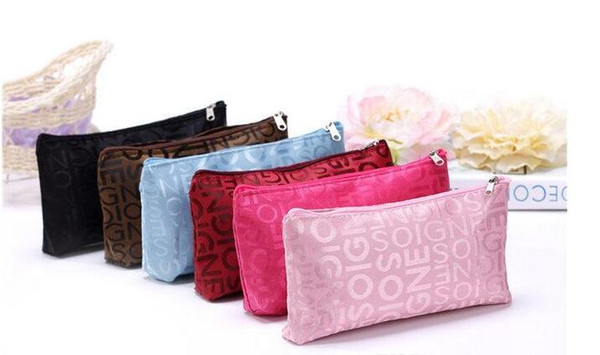 Hot ! New Arrival Women Makeup Bag Designer Letter Storage Bag Fashion Cosmetic Bag Travel Waterproof Wash Bags