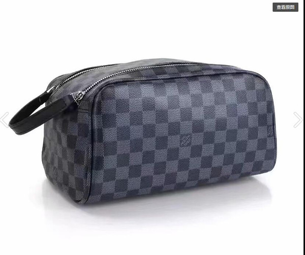 High-end quality men travelling toilet bag fashion design women wash bag large capacity cosmetic bags makeup toiletry bag Pouch45