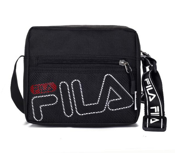 2018 NEW shoulder bag ladies Messenger brand FILA Chest bag pocket color packet 3 color size 21*17*7cm free shipping #9143