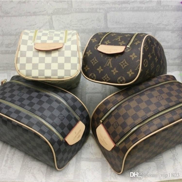 Portable COSMETIC BAG 2018 HOT SALE high-end Multifunctional Zipper PU LEATHER Wash Bag Travel Cosmetics Bag L478
