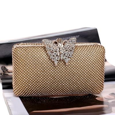 Trans-border new Yingfang Diamond-inlaid Ladies'Dinner Pack, Mingyuan Dress and Evening bag