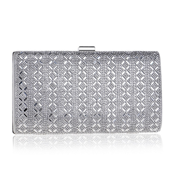 Rhinestones Women Shoulder Handbags Small Wedding Clutch Phone Key Purse Bag Evening Diamonds Party Bag 02